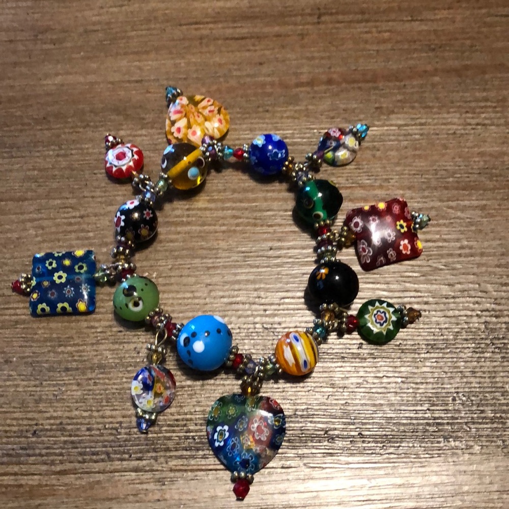 SOLD -Colorful Stretch bracelet